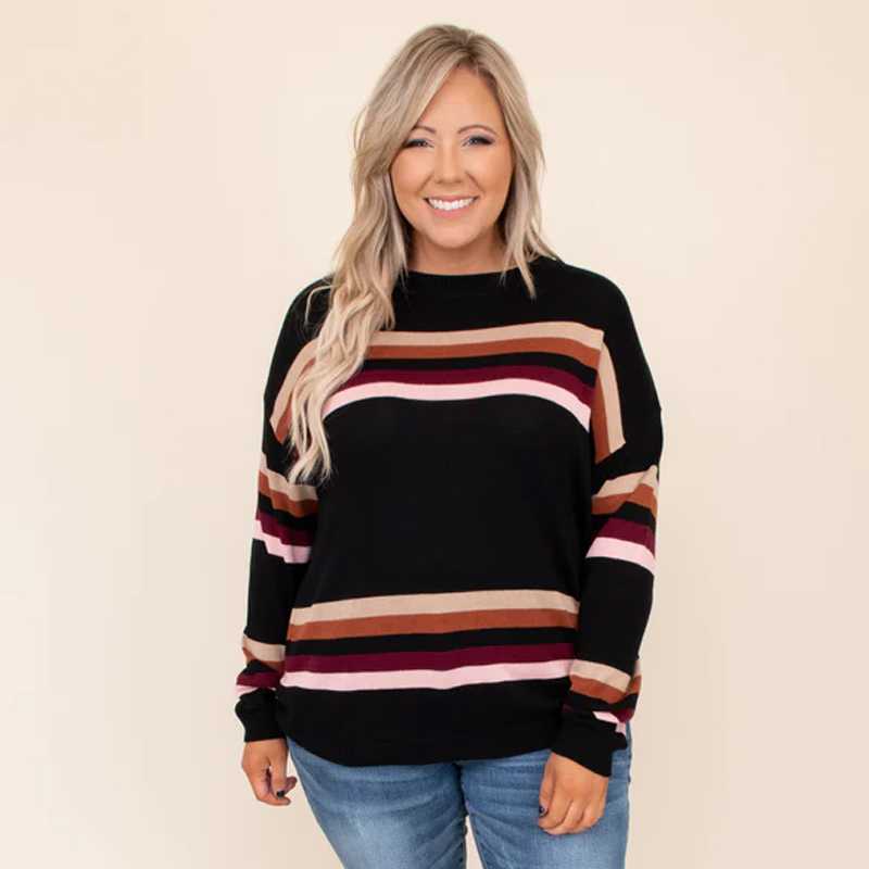 Knitting Women's Plus Size Clothing Sweater